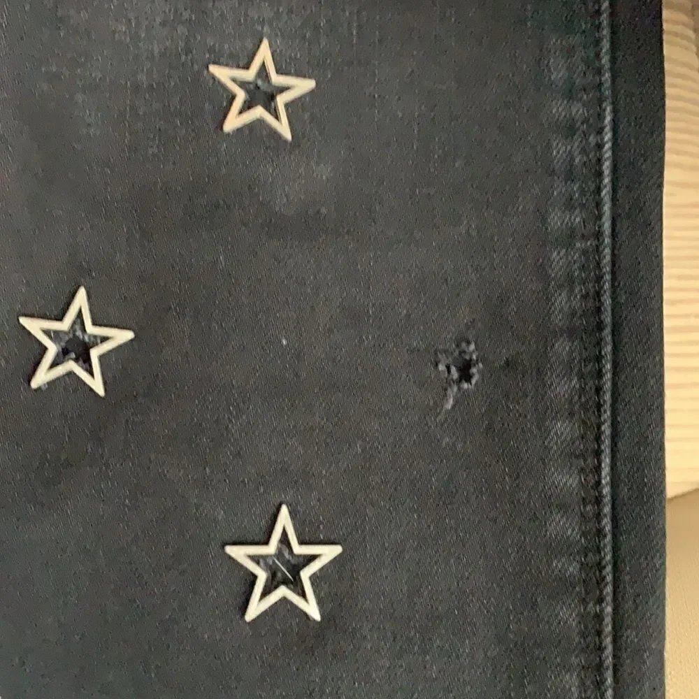 Hudson Riley Crop Relaxed Straight Jeans Mythology - Picture 4 of 4